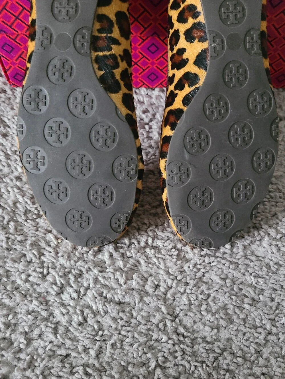 Tory Burch Leopard Reva Flat